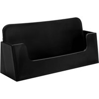 Exacompta Visitenkartenhalter "Exacryl" aus PS, 34 x 102 x 47 mm, schwarz