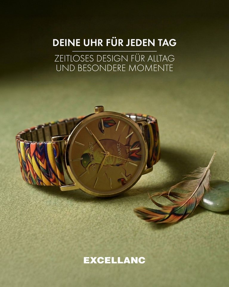 EXCELLANC Quarzuhr Mineralglas, (1-tlg) – Bild 5 von 5