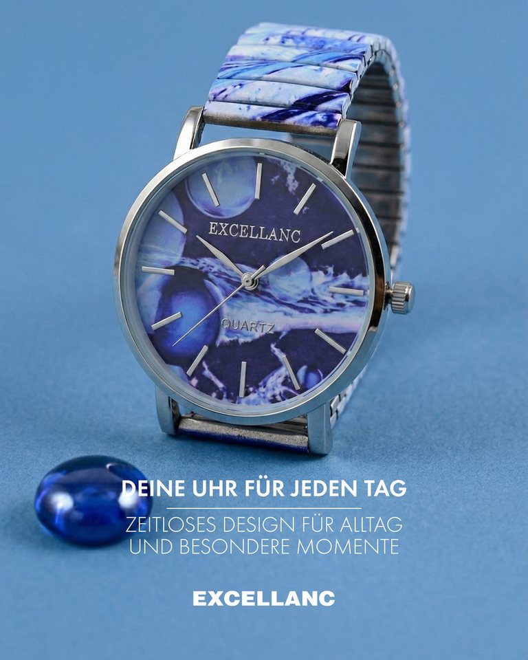EXCELLANC Quarzuhr Mineralglas, (1-tlg) – Bild 5 von 5