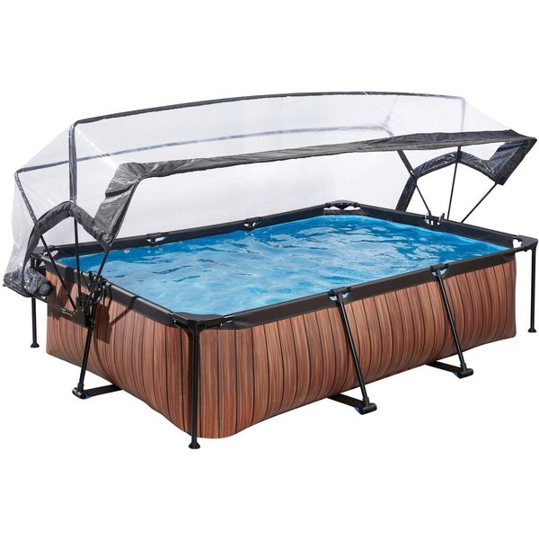 EXIT Framepool (Set, 3-tlg), BxLxH: 200x300x65 cm, mit Kartuschenfilter und Abdeckung