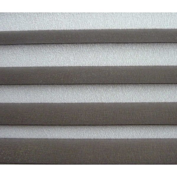 EXKLUSIV HEIMTEXTIL Plissee Plissee Verspannt mit Klemmträgern ohne Bohren Faltrollo Fensterrollo, blickdicht, ohne Bohren, verspannt, Klemmfix