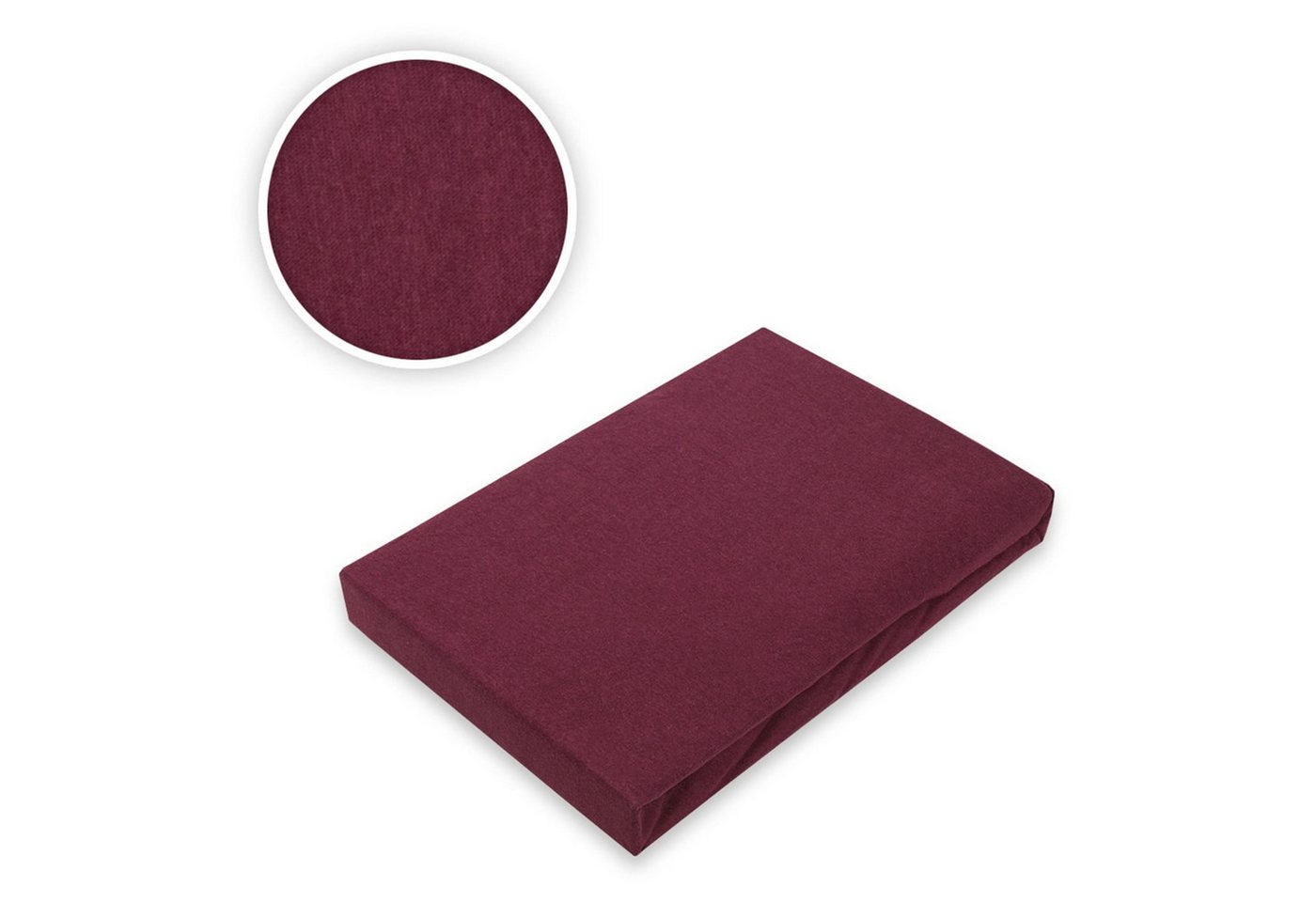EXKLUSIV HEIMTEXTIL Spannbettlaken Microfaser Marke Spannbettlaken, Microfaser, Gummizug: rundum, (1 Stück), mit Rundumgummizug – Bild 4 von 5
