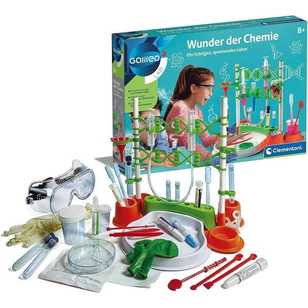 Clementoni® Experimentierkasten Clementoni 59187 - Wunder der Chemie