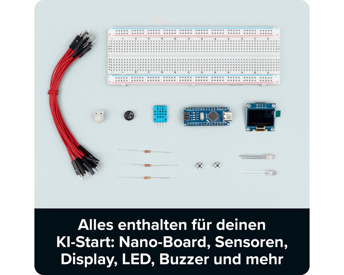 Franzis Experimentierkasten FRANZIS Maker Kit Programmieren Lernen mit KI, (20-tlg) – Bild 3 von 5