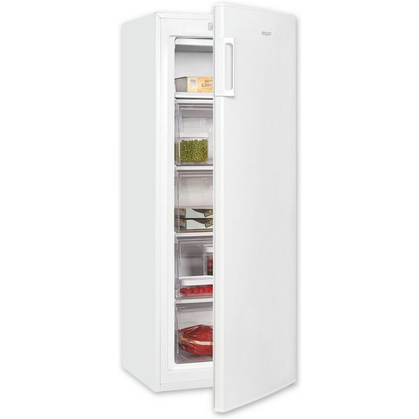 exquisit Gefrierschrank GS5230-HE-040D, 142.6 cm hoch, 54.4 cm breit, Schnellgefrieren, LED-Display, 4*-Gefrieren
