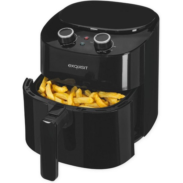 exquisit Heißluftfritteuse FR 6502 sw, 1300 W