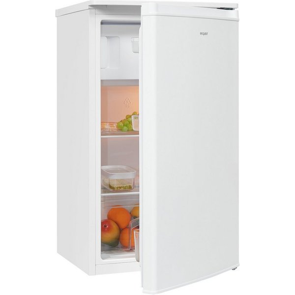 exquisit Kühlschrank KS5117-3-040E, 85 cm hoch, 48 cm breit, LED, Türanschlag wechselbar, Gemüsefach, Temperaturregelung