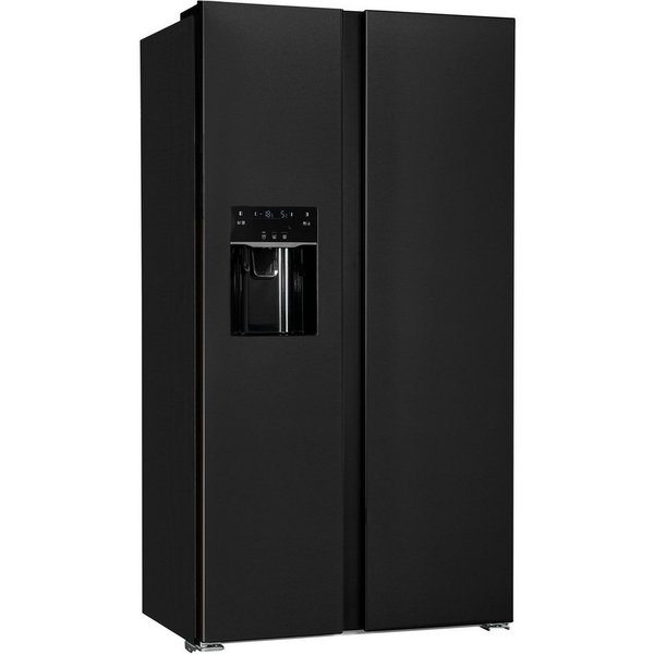 exquisit Side-by-Side SBS520-CF-040E inoxlook-az SBS520-CF-040E inoxlook-az, 177 cm hoch, 90 cm breit