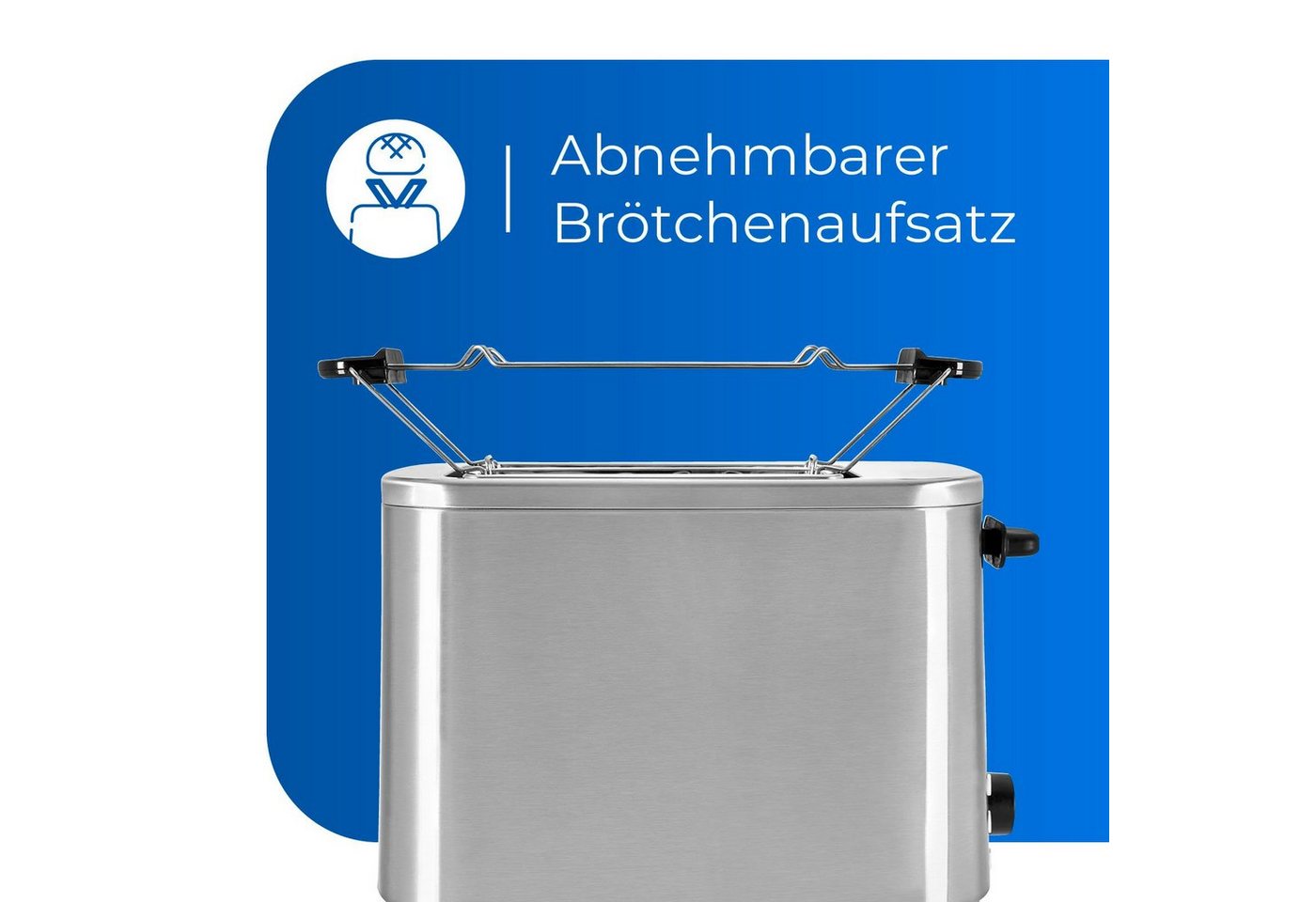 exquisit Toaster TA 6119 isw, 800 W – Bild 3 von 5