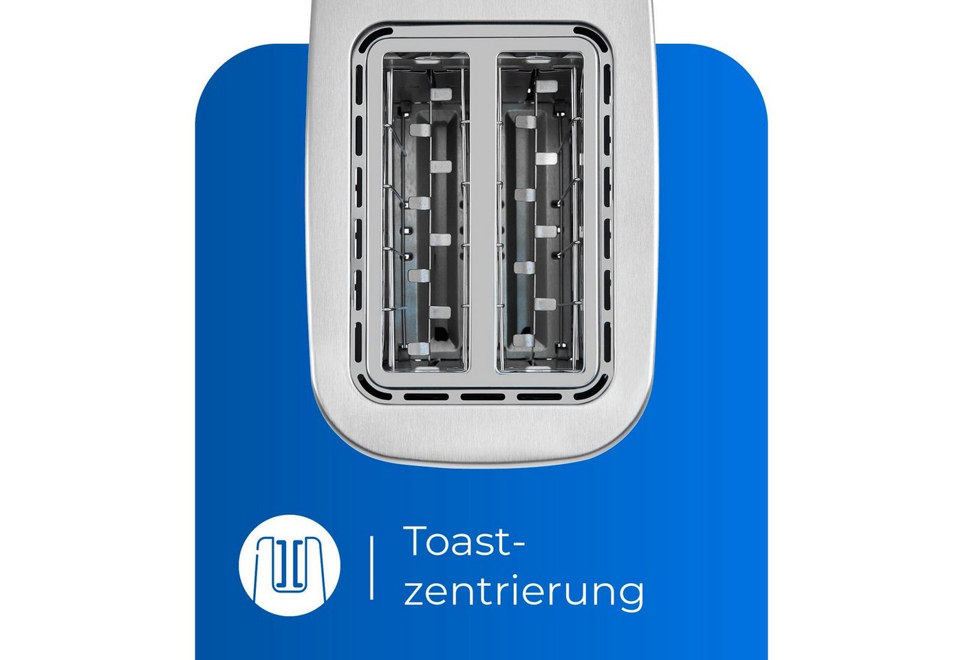 exquisit Toaster TA 6119 isw, 800 W – Bild 4 von 5