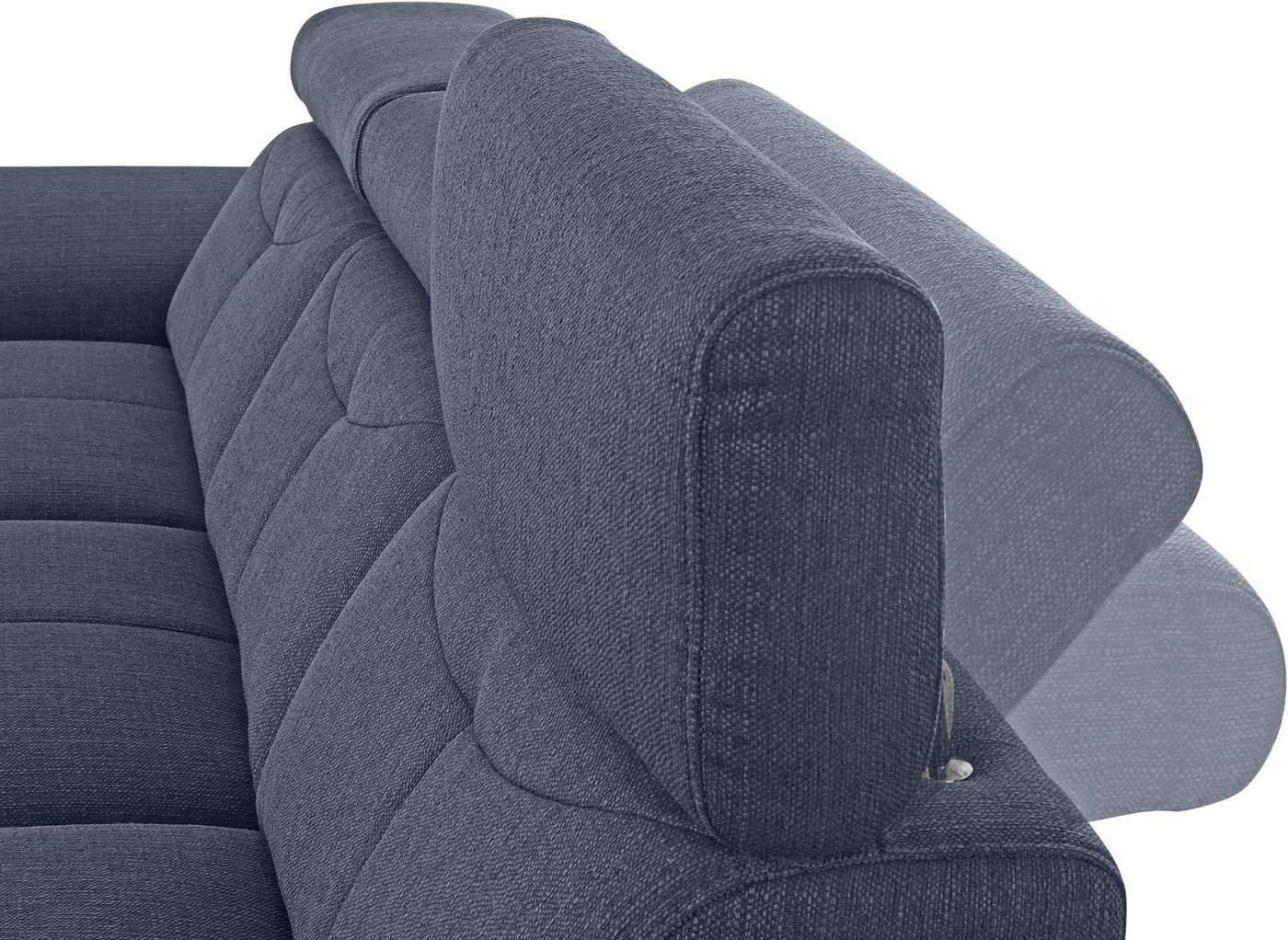exxpo - sofa fashion Ecksofa Spring, super bequem, mit Armteil- und Kopfteilfunktion, L-Form, wahlweise mit Bettfunktion und Bettkasten – Bild 5 von 5