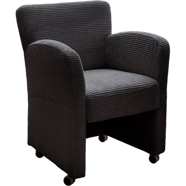 exxpo - sofa fashion Sessel Intenso, Loungesessel, modern, hohe Bodenfreiheit, frei im Raum stellbar, hoher Sitzkomfort