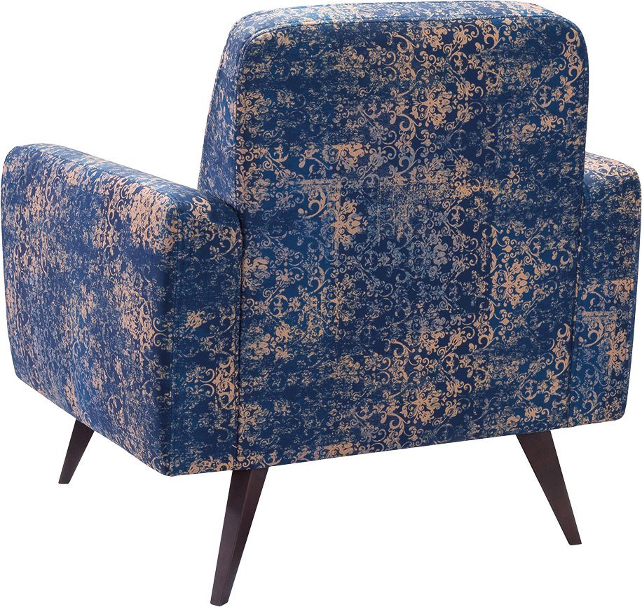 exxpo - sofa fashion Sessel Side, bequemer Loungesessel mit extravagantem Bezug, Breite 82cm – Bild 3 von 5