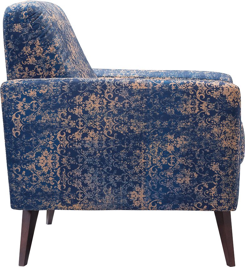 exxpo - sofa fashion Sessel Side, bequemer Loungesessel mit extravagantem Bezug, Breite 82cm – Bild 5 von 5