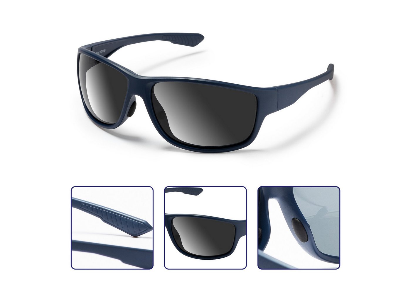 EyeAm Sonnenbrille Polarized, Sportlich, Schwimmfähig & Ultraleicht, Unisex Design Modell: 1001 – Bild 3 von 5
