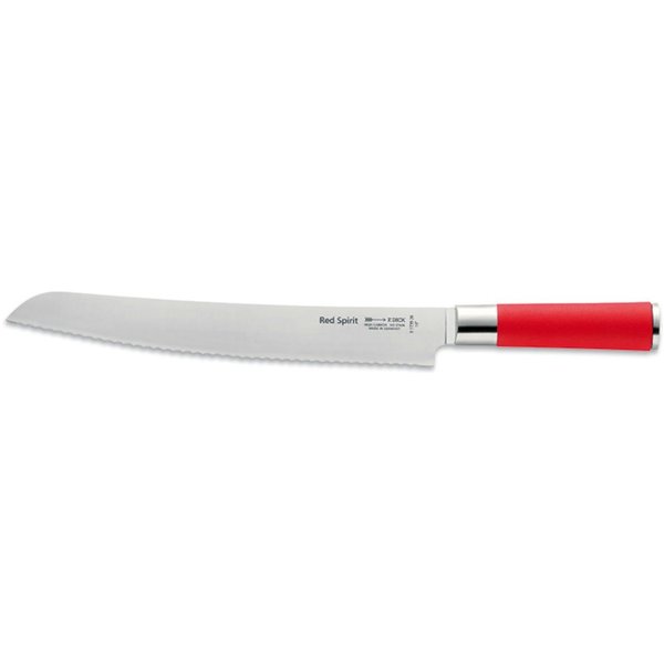 F. DICK Brotmesser Red Spirit, 26 cm, Wellenschliff