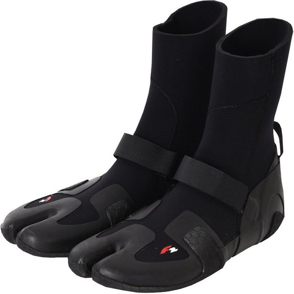 F2 F2 Neopren Schuhe Barfuss Schuhe Split Toe Surfschuhe 45-46 Schwarz Neoprenschuh