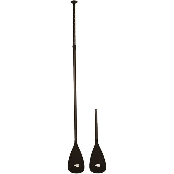 F2 F2 SUP Paddel Kajak Carbon 4 teilig Schwarz SUP-Paddel