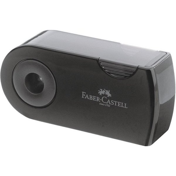 Faber-Castell Anspitzer, für Stift-Ø 8 und 11 mm, mit Lochverschluss