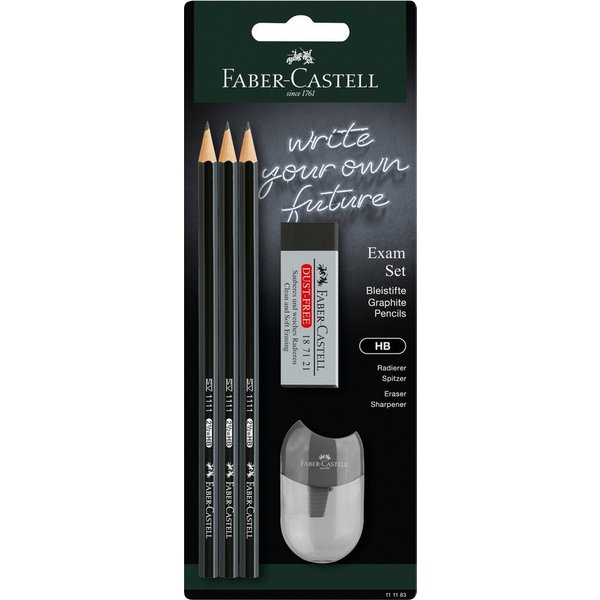 Faber-Castell Bleistift Bleistift 1111 Exam Set BK