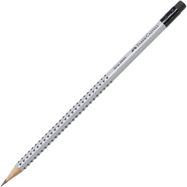 Faber-Castell Bleistift 'Grip 2001' mit Radiertip