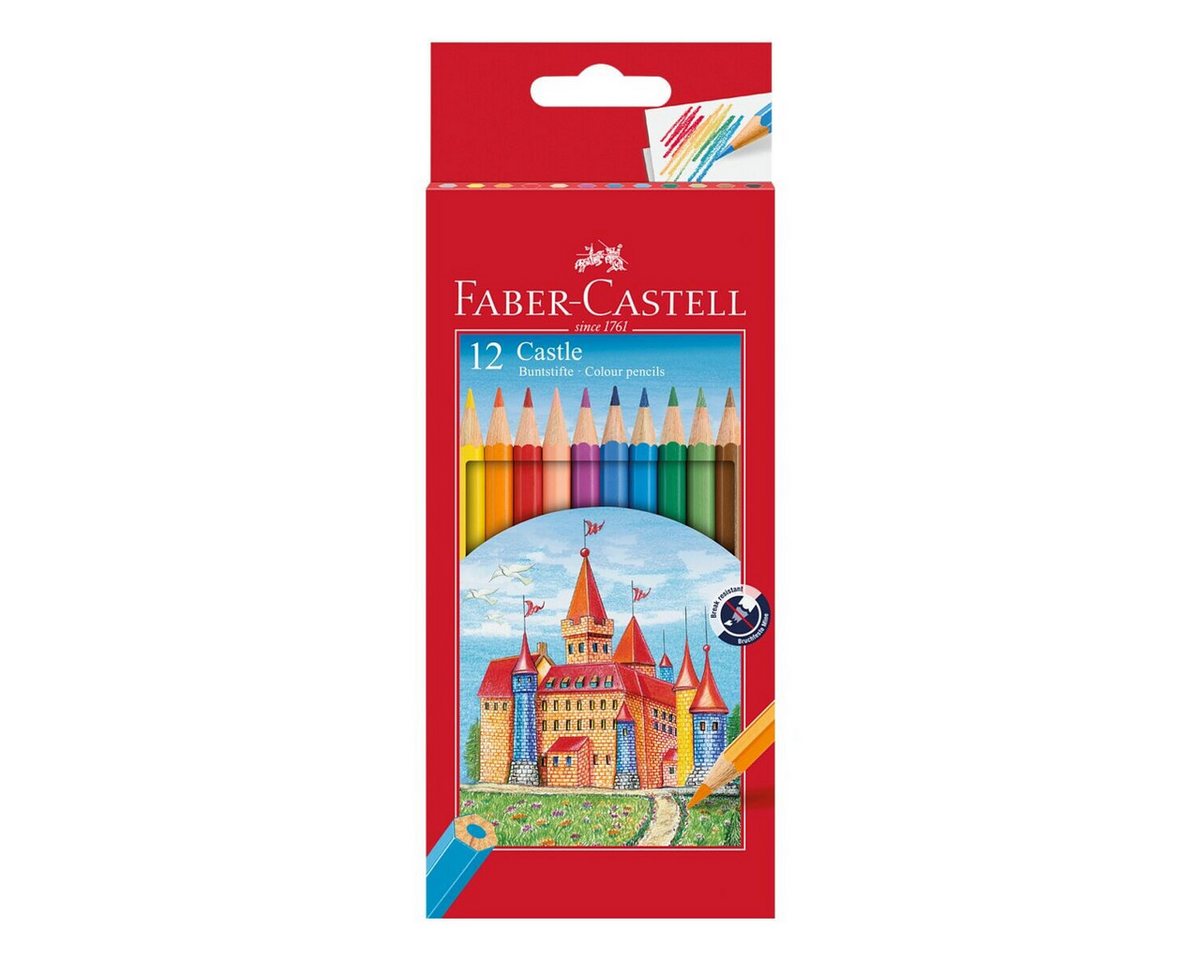Faber-Castell Buntstift Castle, (Castle, 12-tlg), permanent – Bild 2 von 3