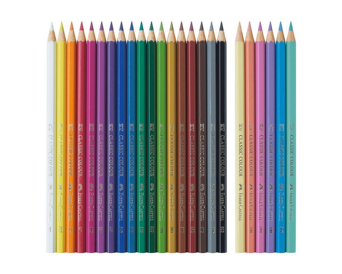 Faber-Castell Buntstift Classic Colour Einhorn Edition, (24-tlg), inkl. Einhorn Sticker – Bild 2 von 4