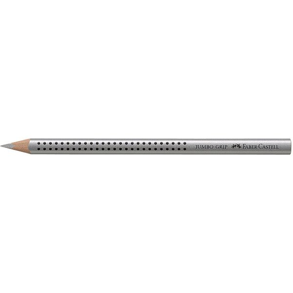 Faber-Castell Buntstift Farbstift Jumbo Grip Silber