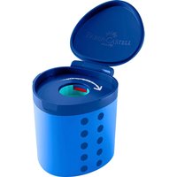 Faber-Castell Dosenspitzer "Grippy", einfach, mit Deckel und Schneidschutz