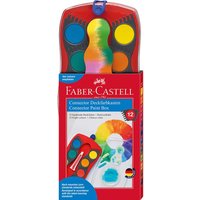 Faber-Castell Farbkasten 'Connector' 12 Farben, rot