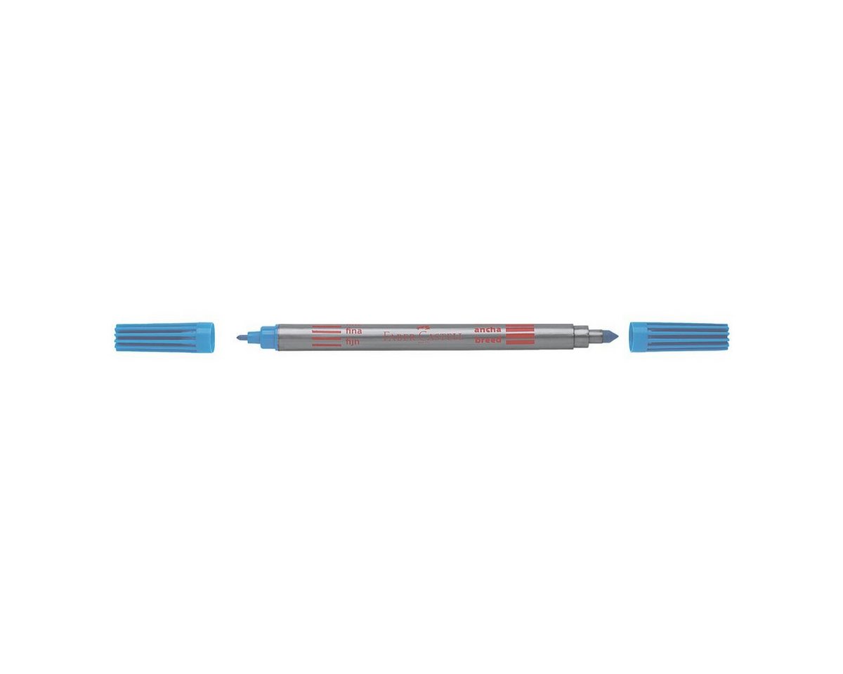 Faber-Castell Filzstift, (10-tlg), mit zwei unterschiedlichen Spitzen – Bild 2 von 4