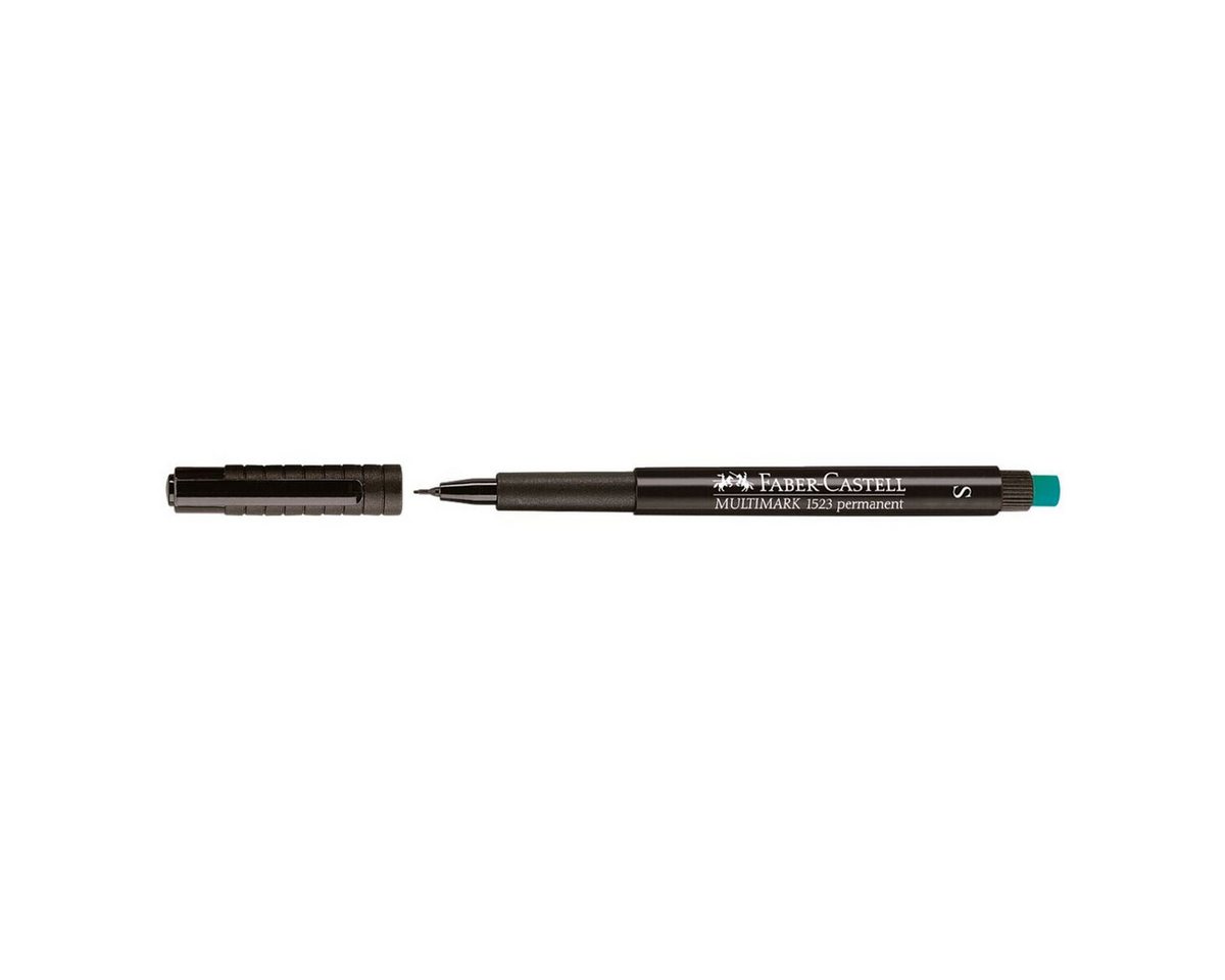 Faber-Castell Permanentmarker Multimark 1523 S, (1-tlg), Strichstärke 0,4 mm (S), korrigierbar – Bild 2 von 2
