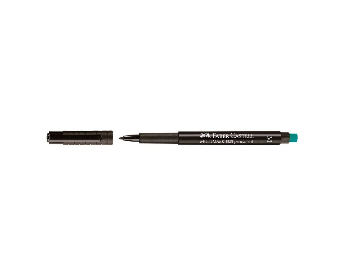 Faber-Castell Permanentmarker Multimark 1525 M, (1-tlg), Strichstärke 1,0 mm (M), korrigierbar – Bild 2 von 2