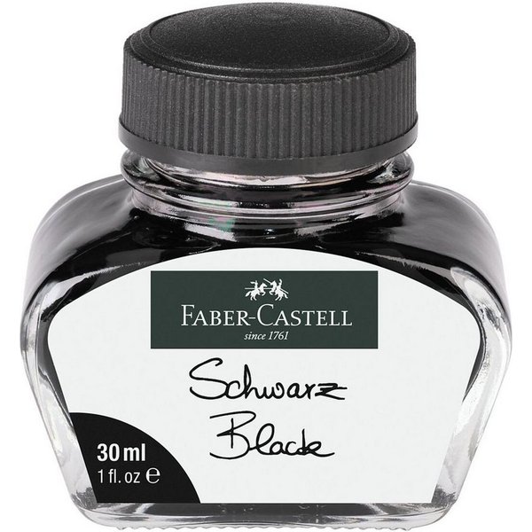 Faber-Castell Tintenglas (30 ml, wiederverschließbares Tintenglas)