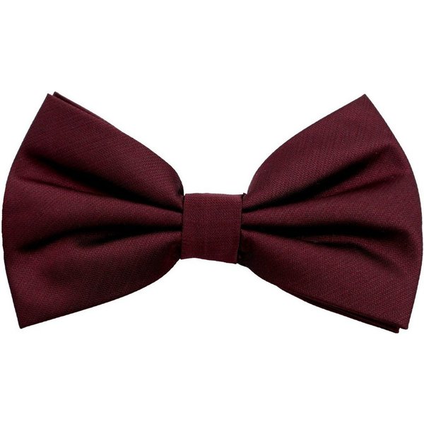 Fabio Farini Fliege Rote Herren Fliegen - Männer Querbinder Vorgebunden Bowtie (1-St., Unifarben) Rotbraun - einfarbig Uni - Chestnut