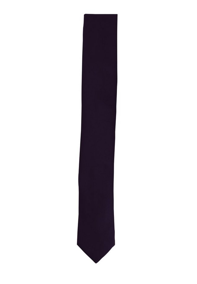 Fabio Farini Krawatte einfarbige Herren Schlips - Unicolor Krawatte in 6cm oder 8cm Breite (1-St., Unifarben) Breit (8cm), Violett perfekt als Geschenk – Bild 2 von 5