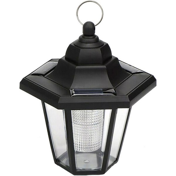 Fachhandel Plus LED Solarleuchte Ersatzlaterne Solar LED für Gartenfiguren und Dekofiguren, Dämmerungssensor für automatisches Ein- und Ausschalten, LED fest in