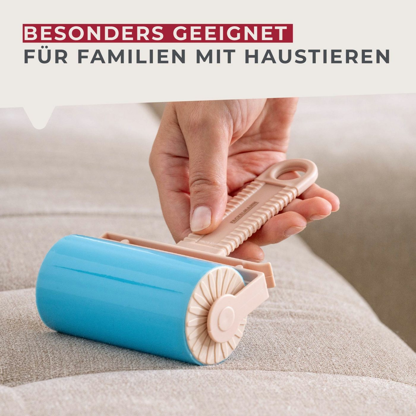 FACKELMANN Fusselroller Fusselrollenset, Fusselrolle, Tierhaarroller, Kleiderrolle – Bild 5 von 5