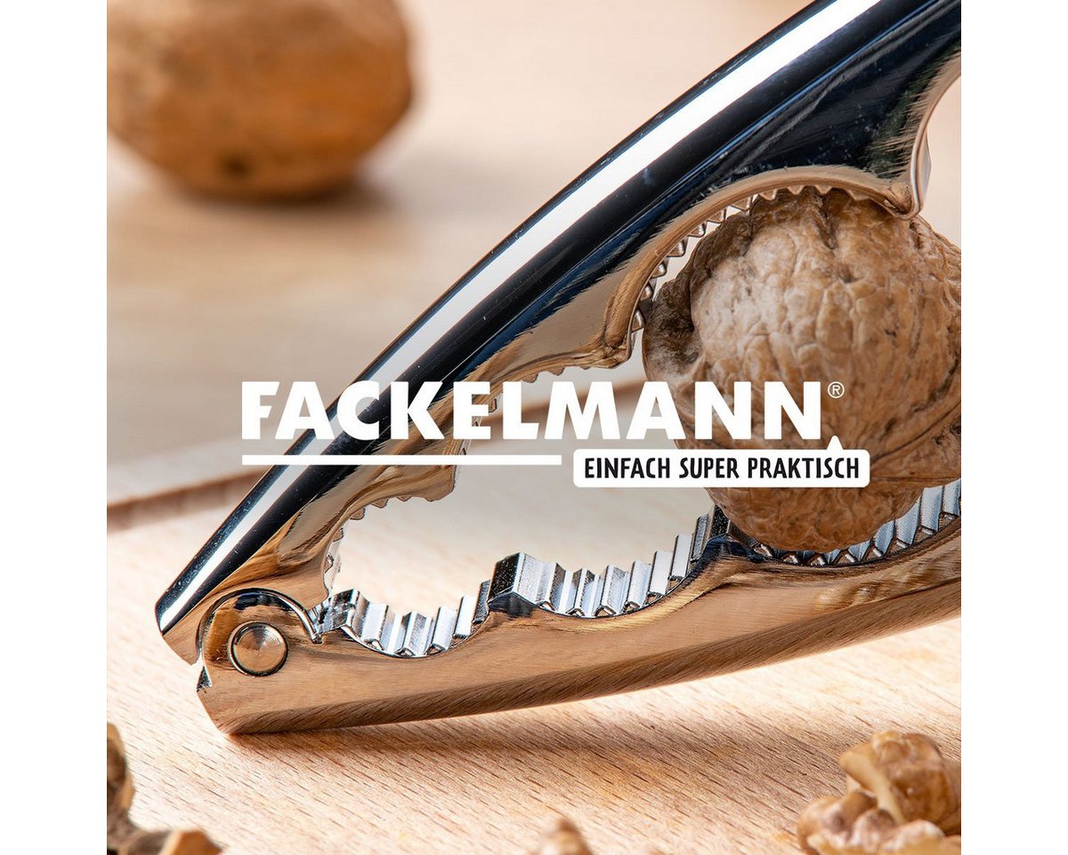 FACKELMANN Nussknacker aus verchromten Zink 17cm – Bild 5 von 5