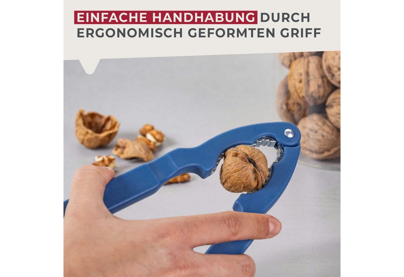 FACKELMANN Nussknacker Nusszange, Nussöffner – Bild 4 von 5