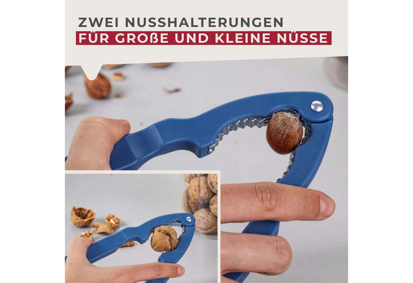 FACKELMANN Nussknacker Nusszange, Nussöffner – Bild 5 von 5