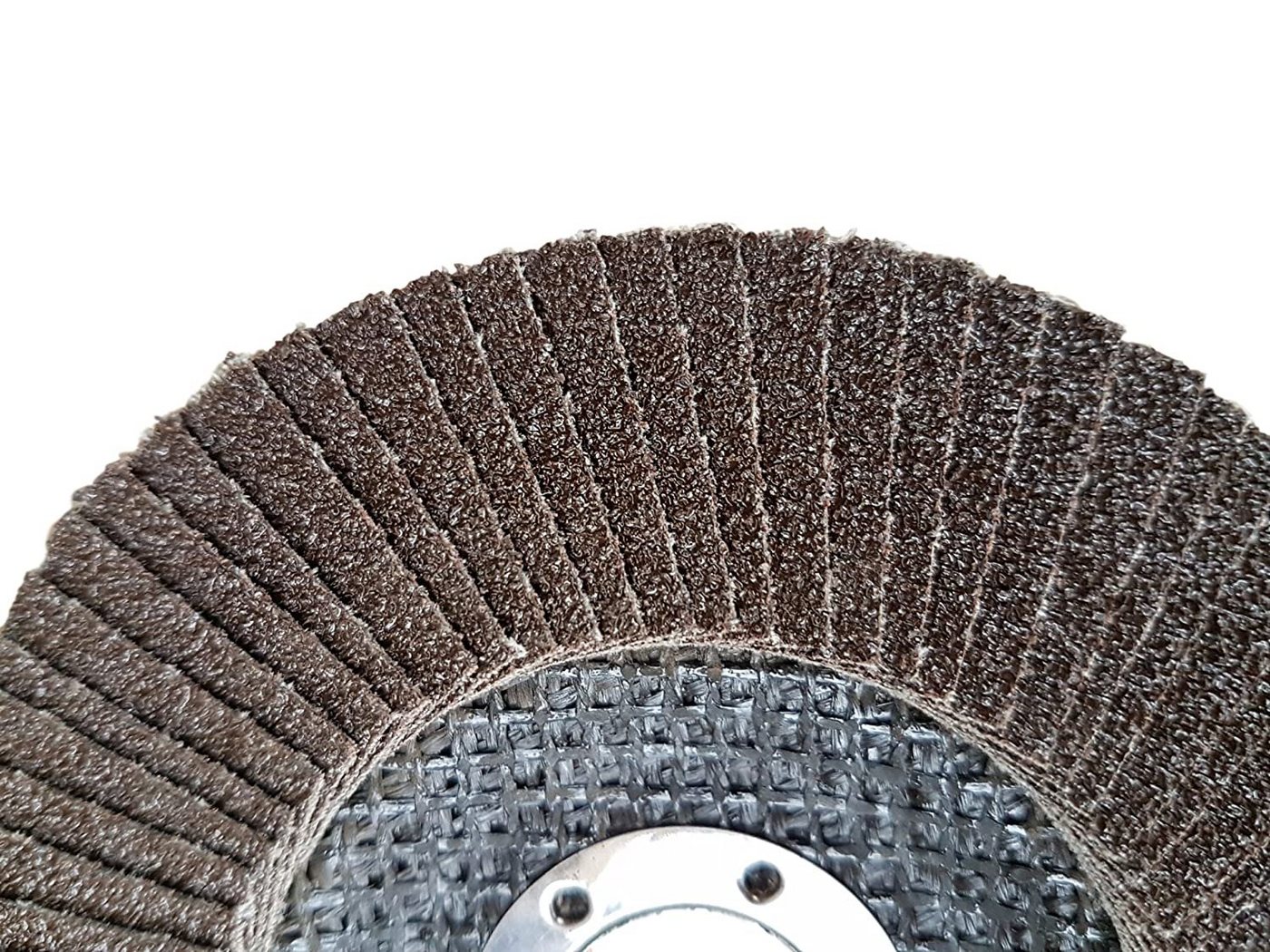 Rostio Fächerscheibe 10 Stück Rostio Fächerscheibe ø 125mm Stahl & Metall braun, Ø 125,00 mm – Bild 3 von 4