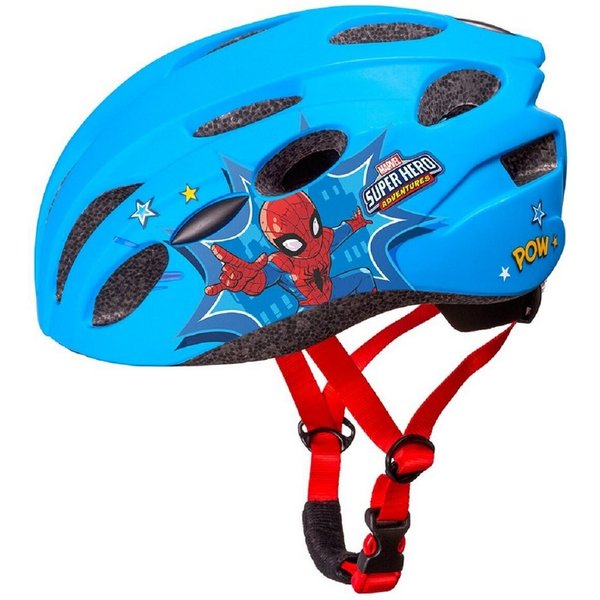 MARVEL Fahrradhelm Marvel Kinderhelm 52–56 cm – IN-MOLD & 17 Belüftungsöffnungen