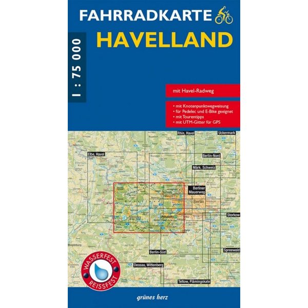 Fahrradkarte Havelland / diverse