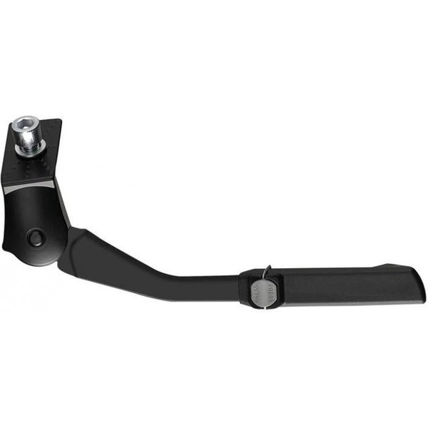 URSUS Fahrradständer Ursus Seitenständer Easy mini 16 bis 24 Zoll schwarz verstellbar Alu