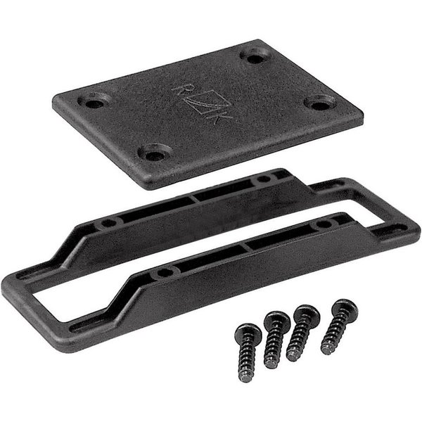 Rixen & Kaul Fahrradtasche Rixen & Kaul Adapter KLICKfix GTA Kupplungs-Set schwarz für Körbe/ Box