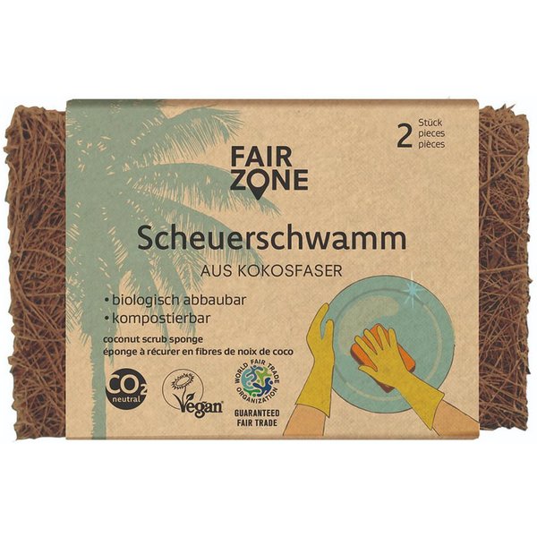 Fair Zone Scheuerschwamm Scheuerschwamm 2Stk.