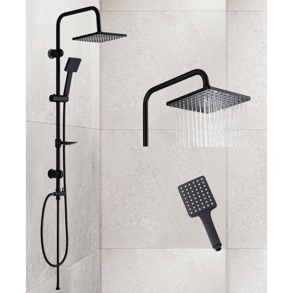 Faizee Möbel Duschsystem Duschsystem Regendusche Duschset Duschgarnitur mit Handbrause Komplett
