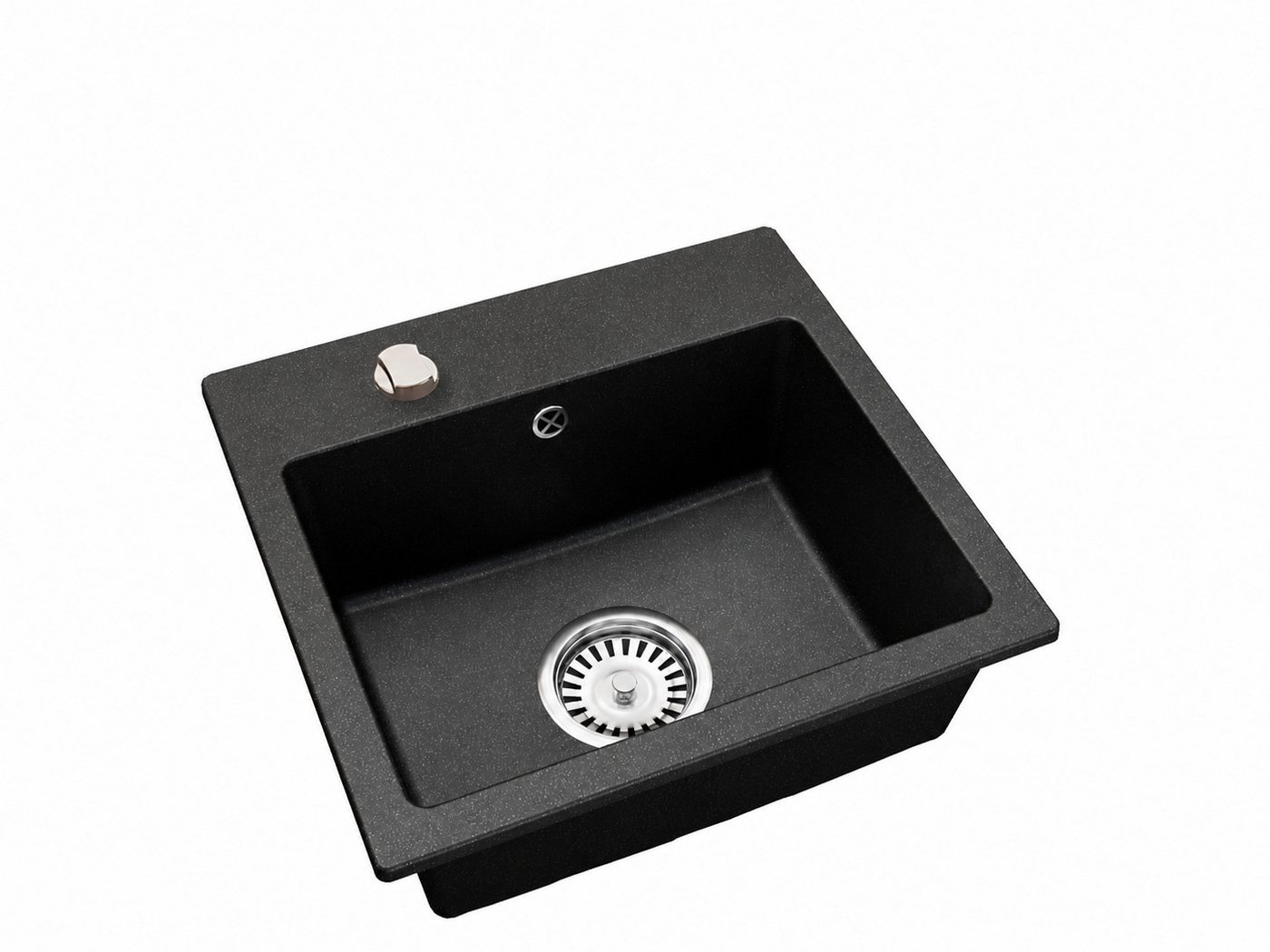 Faizee Möbel Granitspüle Faizee Home, Granitspüle Compact 44×41,5 cm – Küchenspüle Spülbecken – Bild 5 von 5