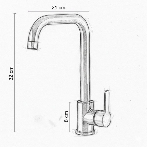 Faizee Möbel Granitspüle Faizee Home Granitspüle 75×43,5 cm mit Armatur Steel – Einbauspüle, Beidseitig montierbar, kratzfest, hitzebeständig bis 280 °C, pflege